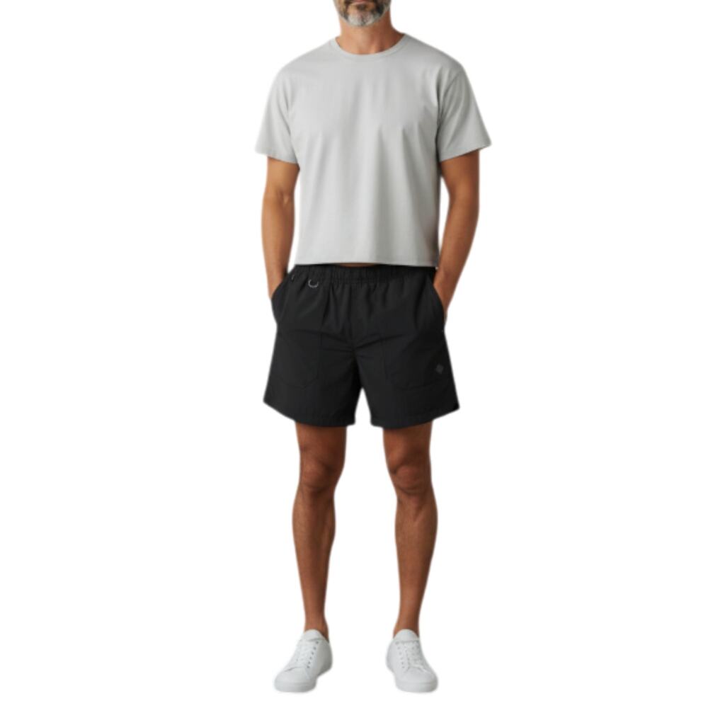 ROARK Happy Camper Short Men L Black Versatile Outdoor Everyday Nylon Comfort